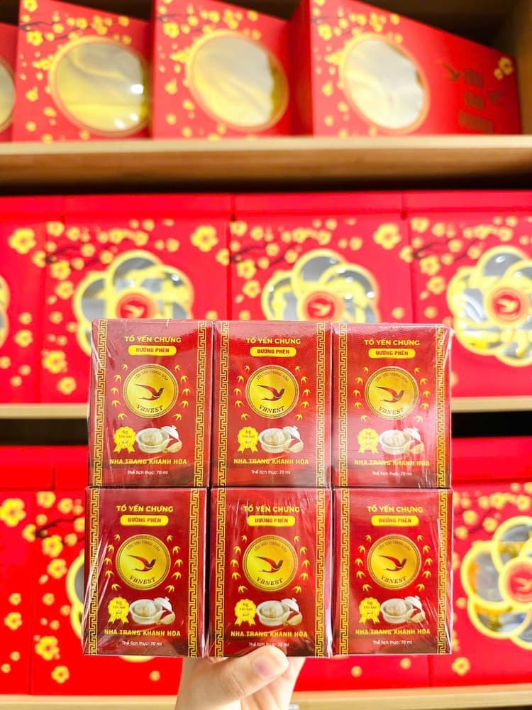 Yến Chưng Đường Phèn (Lốc 6 Hũ)