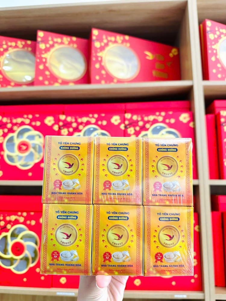 Yến Chưng Không Đường (Lốc 6 Hũ)